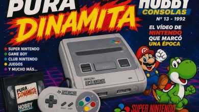 Imagen retro inspirada en el VHS Pura Dinamita de Super Nintendo publicado con Hobby Consolas en 1992