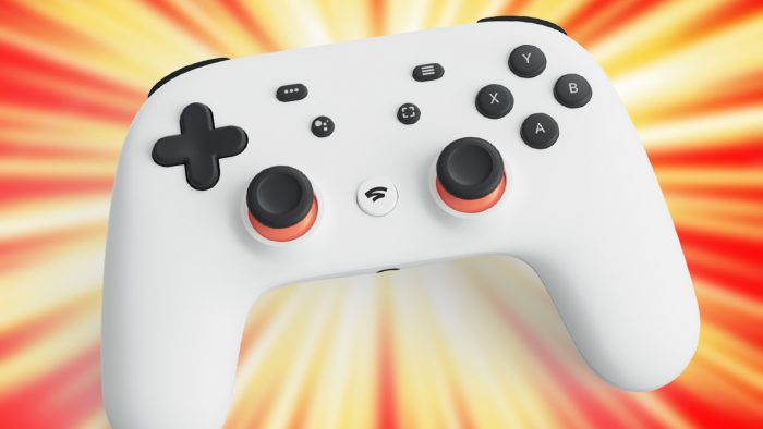 Stadia Controler (Mando oficial presentado por Google) para jugar a Stadia