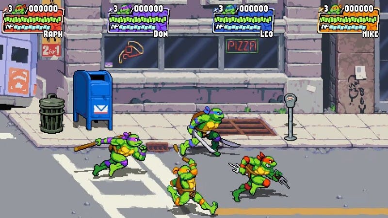 Teenage Mutant Ninja Turtles: Shredder’s Revenge gameplay