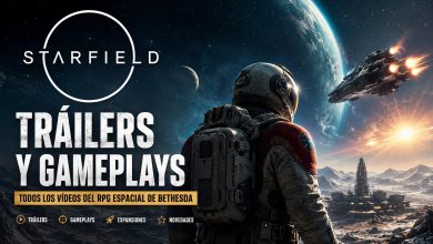 Tráilers y gameplays de Starfield