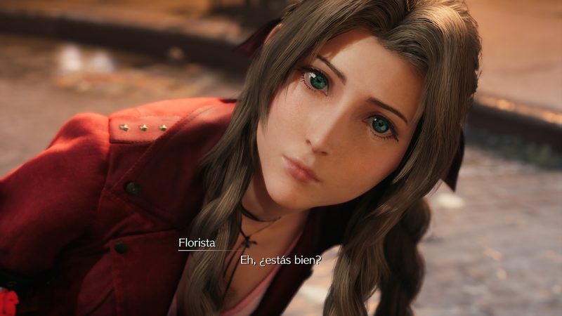 Aeris de Final Fantasy VII Remake