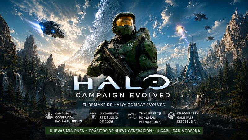 Halo Campaign Evolved remake con Master Chief y gráficos de nueva generación