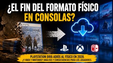 El fin del formato físico en consolas PlayStation Xbox y Nintendo