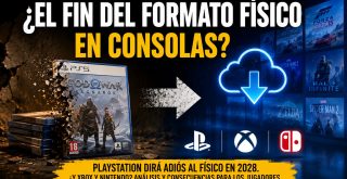 El fin del formato físico en consolas PlayStation Xbox y Nintendo
